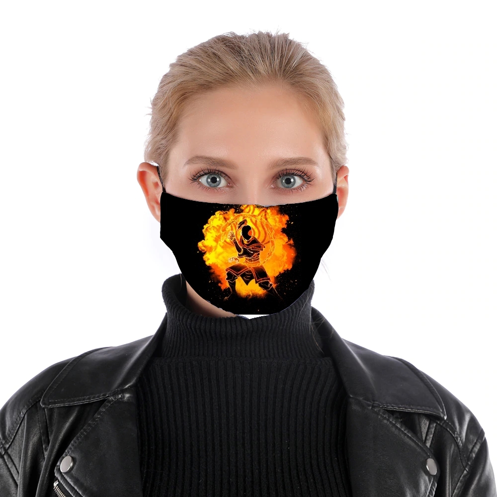  Soul of the Firebender for Nose Mouth Mask