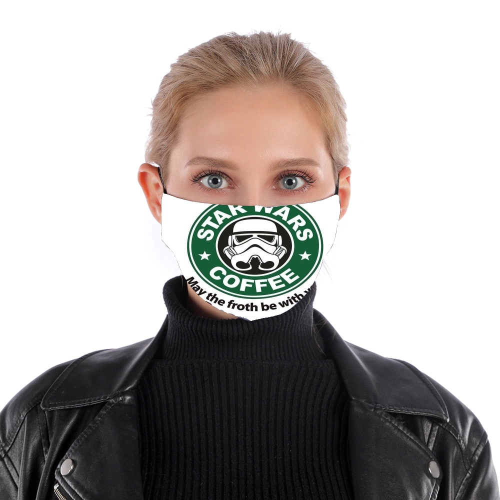  Stormtrooper Coffee inspired by StarWars for Nose Mouth Mask