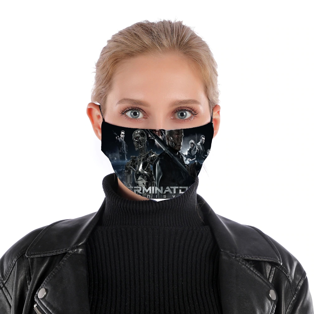  Terminator Art for Nose Mouth Mask