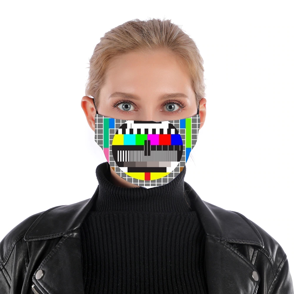  tv test screen for Nose Mouth Mask