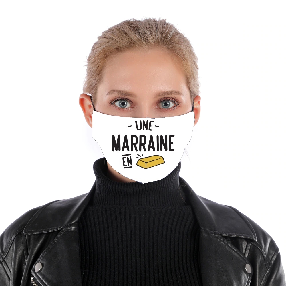  Une marraine en or for Nose Mouth Mask