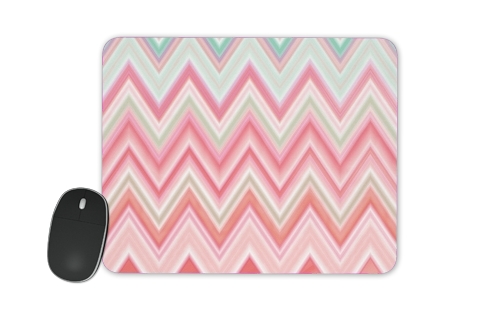  colorful chevron in pink for Mousepad