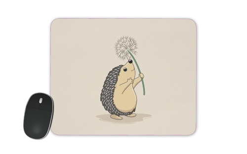  Hedgehog play dandelion for Mousepad