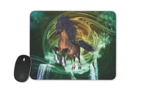 Horse with blue mane for Mousepad