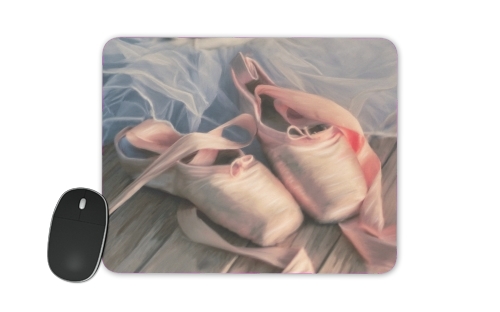  Painting ballet shoes and jersey for Mousepad