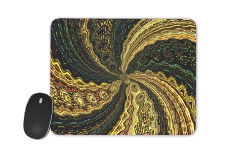  Twirl and Twist black and gold for Mousepad