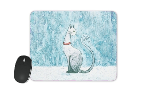  Winter Cat for Mousepad