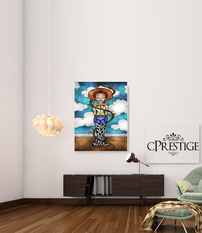  Cowgirl Jessy Toys for Art Print Adhesive 30*40 cm