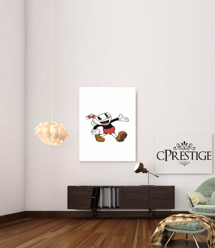  Cuphead for Art Print Adhesive 30*40 cm