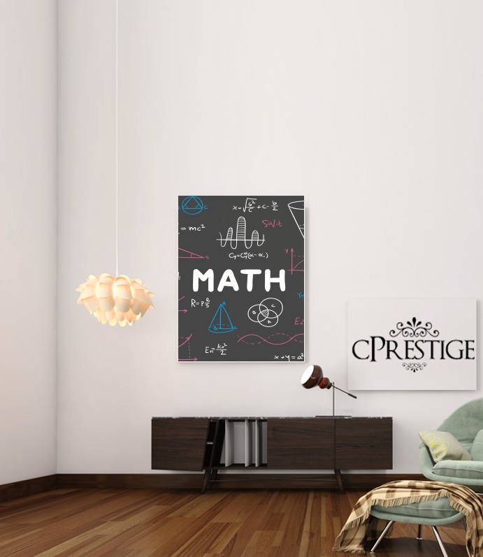  Mathematics background for Art Print Adhesive 30*40 cm