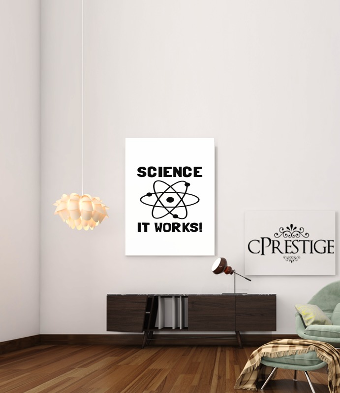  Science it works for Art Print Adhesive 30*40 cm