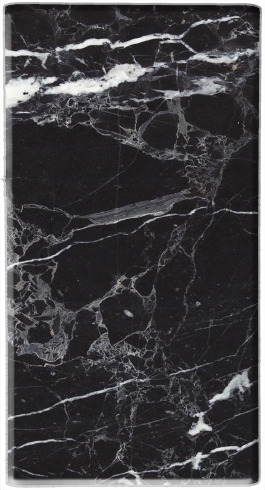  Initiale Marble Black Elegance for Powerbank Universal Emergency External Battery 7000 mAh