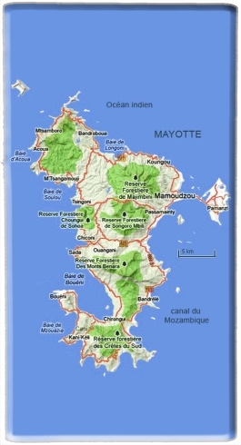  Mayotte Carte 976 for Powerbank Universal Emergency External Battery 7000 mAh