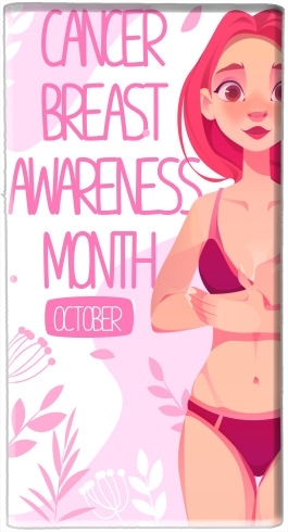  October breast cancer awareness month for Powerbank Universal Emergency External Battery 7000 mAh