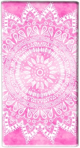  Pink Bohemian Boho Mandala for Powerbank Universal Emergency External Battery 7000 mAh