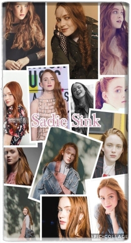  Sadie Sink collage for Powerbank Universal Emergency External Battery 7000 mAh