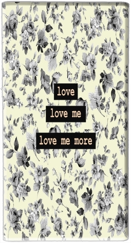  love me more for Powerbank Micro USB Emergency External Battery 1000mAh