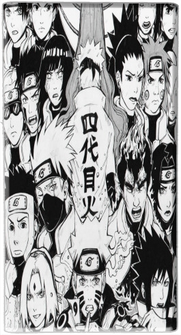  Naruto Black And White Art for Powerbank Micro USB Emergency External Battery 1000mAh