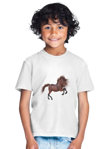  A Horse In The Sunset for Kids T-Shirt