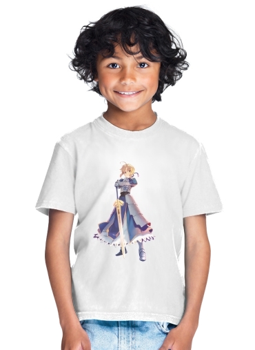  Fate Zero Fate stay Night Saber King Of Knights for Kids T-Shirt