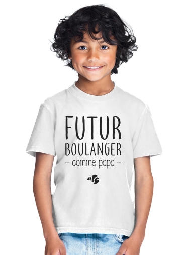  Futur boulanger comme papa for Kids T-Shirt