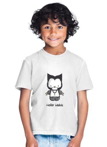  Hello Wolvie for Kids T-Shirt