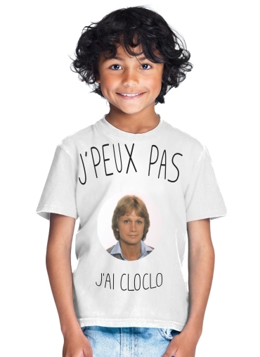  Je peux pas jai Cloclo Claude Francois for Kids T-Shirt