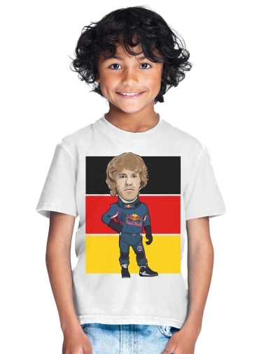  MiniRacers: Sebastian Vettel - Red Bull Racing Team for Kids T-Shirt