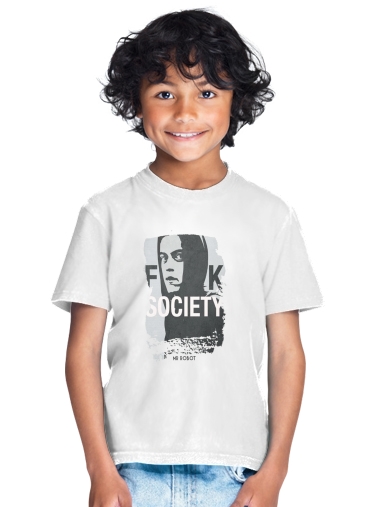  Mr Robot Fuck Society for Kids T-Shirt