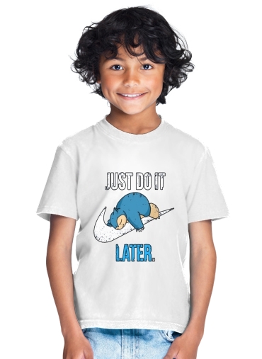  Nike Parody Just do it Late X Ronflex for Kids T-Shirt