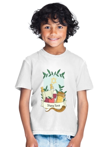  Shana tova greeting card for Kids T-Shirt