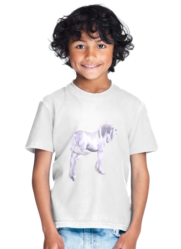  Silver Unicorn for Kids T-Shirt