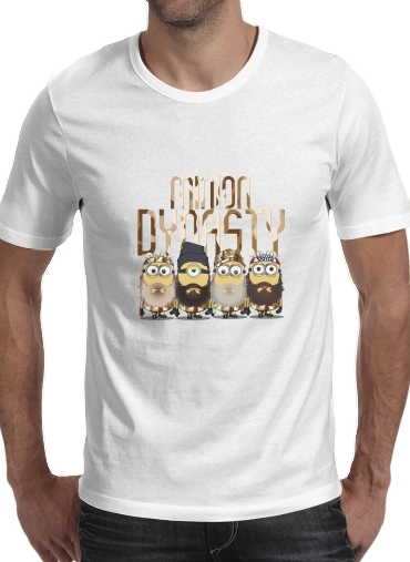  Minions mashup Duck Dinasty for Men T-Shirt