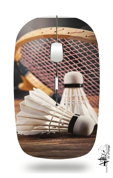  Badminton Champion for Wireless optical mouse with usb receiver