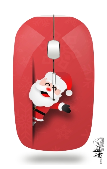  Christmas Santa Claus for Wireless optical mouse with usb receiver