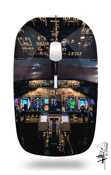  Cockpit Aircraft for Wireless optical mouse with usb receiver