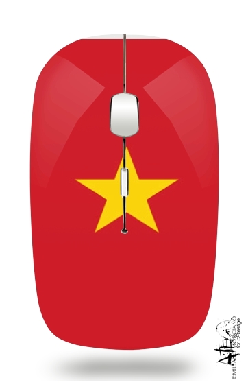  Flag of Vietnam for Wireless optical mouse with usb receiver