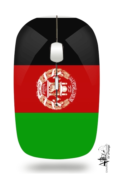  Flag Afghanistan for Wireless optical mouse with usb receiver