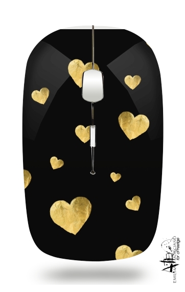  Floating Hearts for Wireless optical mouse with usb receiver