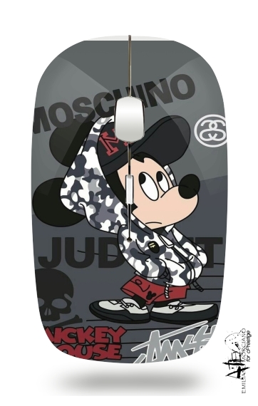  Mouse Moschino Gangster for Wireless optical mouse with usb receiver