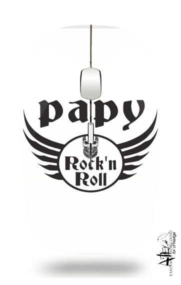  Papy Rock N Roll for Wireless optical mouse with usb receiver