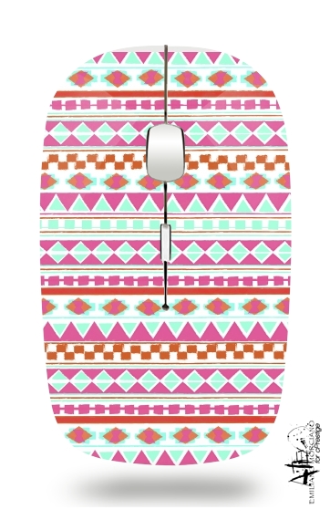  PINK NAVAJO for Wireless optical mouse with usb receiver