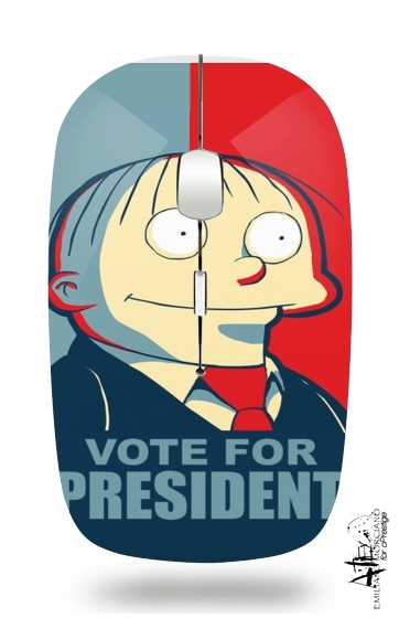  ralph wiggum vote for president for Wireless optical mouse with usb receiver