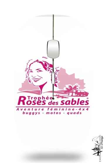  Rose des sables for Wireless optical mouse with usb receiver