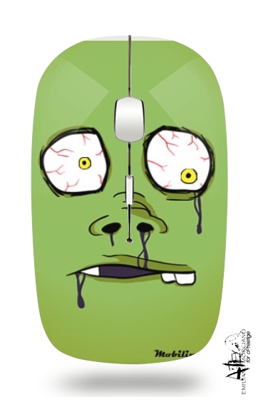  Zombie Face for Wireless optical mouse with usb receiver
