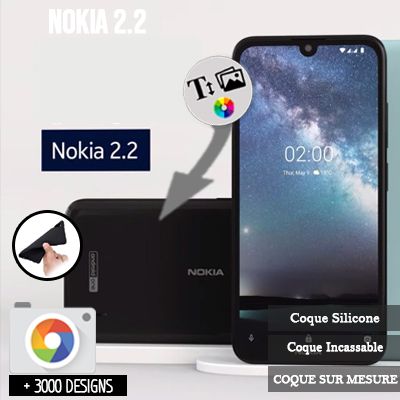 Custom Nokia 2.2 silicone case