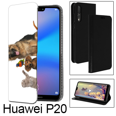 Wallet Case Huawei P20 with pictures