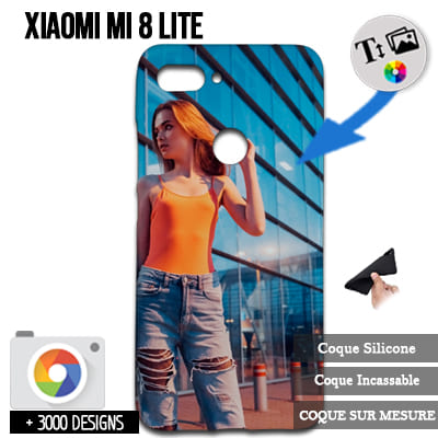 Silicone Xiaomi Mi 8 Lite with pictures