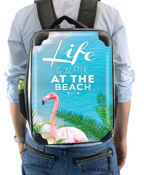  At the beach for Backpack