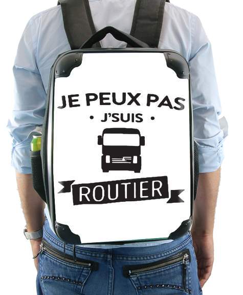  Je peux pas je suis routier for Backpack